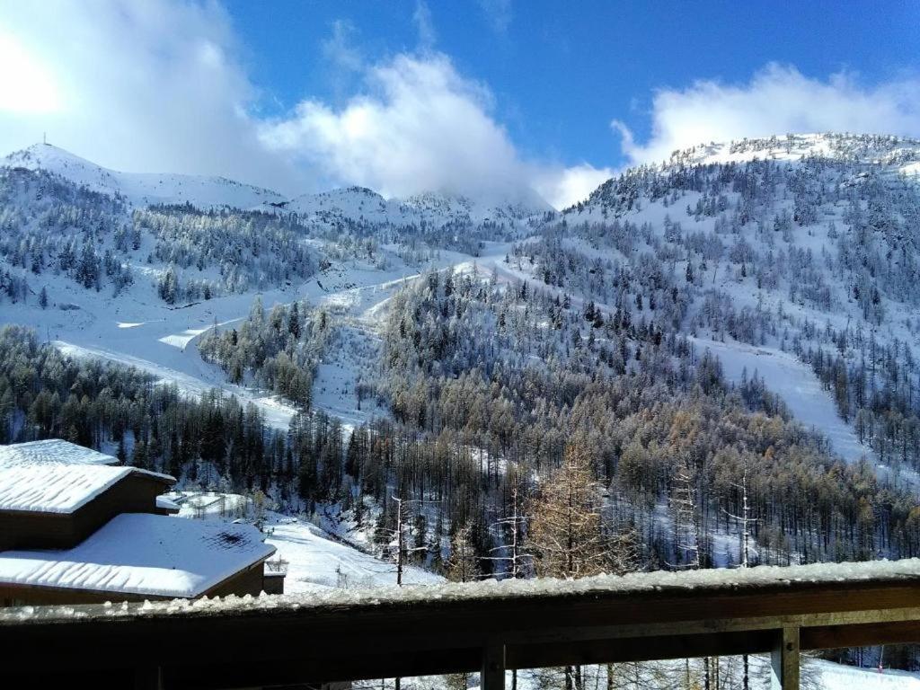 Apartamento 2 Pieces Avec Terrasse Et Vue Sur Les Pistes Isola 2000 Exterior foto